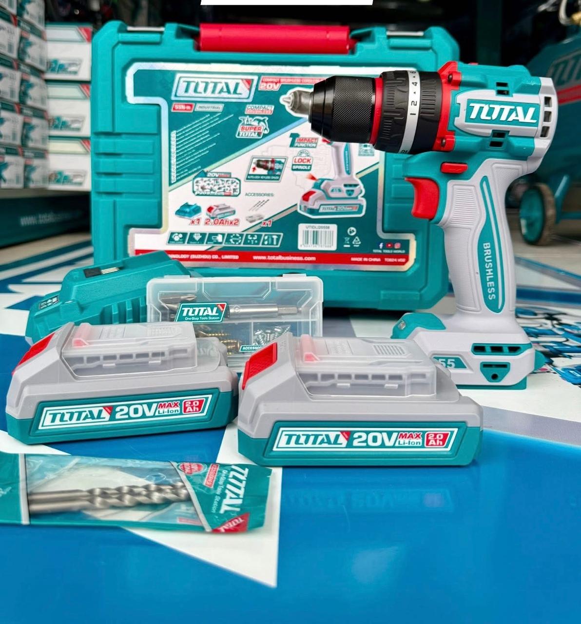 TALADRO INALAMBRICO 1/2 20V 55N.M UTIDLI20558